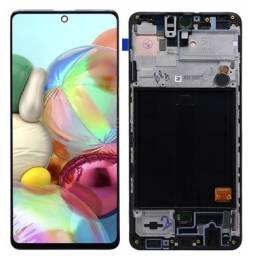 Display Samsung A515/A51 Comp. c/Marco Negro (GH82-21680A)