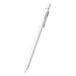 ZB057   Lpiz capacitivo activo recargable Smil Apple Pen  Blanco  Con clip  USAMS