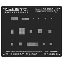 Stencil S400 Black para Apple iPhone 88 PlusX   Power  QianLi