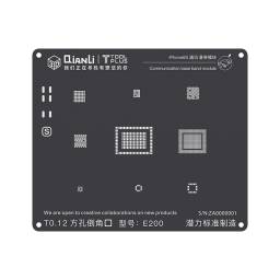 Stencil E200 3D Black para Apple iPhone 6s6s Plus   Comunicacin  QianLi