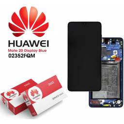 Display Huawei Mate 20 Comp cMarco + Batera Azul   Original (02352FQM)  (HMA-L09)