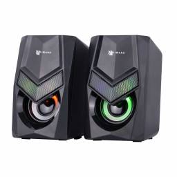 Parlantes Gamer   XZZ-SP-01  2x3W  RGB  USB+3.5mm  X-Lizzard