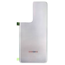 Tapa de Batera Samsung G998S21 Ultra   cLens de Cmara  Plateado (sin garanta  sin devolucin)