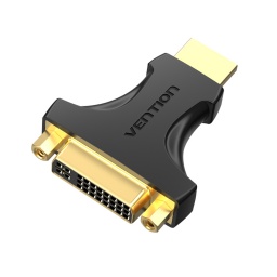 Adaptador HDMI a DVI (24+5)   Macho/Hembra / Negro  AIKB0  Vention