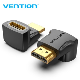 Adaptador HDMI de 270   Macho/Hembra / Negro  AINB0  Vention