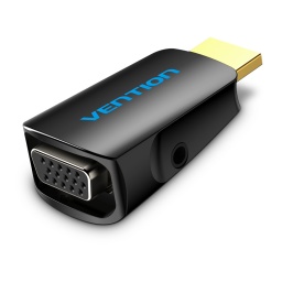 AIDB0 Convertidor HDMI a VGA con audio de 3 5 mm Negro   Vention