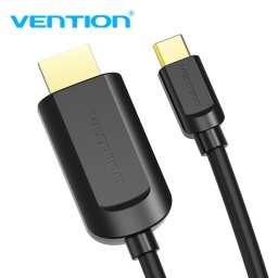 Cable HDMI a USB C   1.5M  Negro  CGUBG  Vention