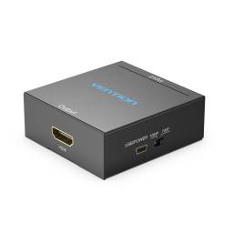 Convertidor RCA a HDMI   720P1080PUSB Mini-B  Negro  AEFB0  Vention