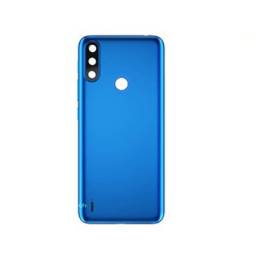 Tapa de Batera Motorola XT2097Moto E7i Power   cLens de Cmara  Azul (sin garanta  sin devolucin)