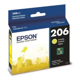 Cartucho EPSON 206 Amarillo   Original  Compatible con XP2101