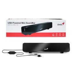 Parlante Soundbar 100  6W   USB  Negro  Genius