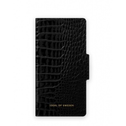 Atelier Wallet Apple iPhone 14 Pro   Neo Noir Croco  Ideal of Sweden