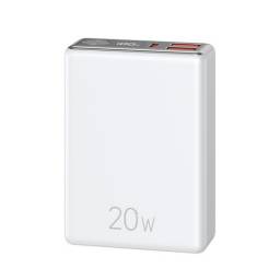 CD192   Power Bank  10000mAh   PD20W+QC3.0  Blanco USAMS