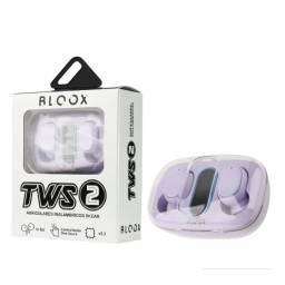 Auricular Bluetooth TWS Bloox TWS_02 Violeta (BL-TWS-02VI)