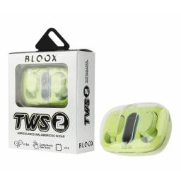 Auricular Bluetooth TWS Bloox TWS_02 Verde (BL-TWS-02/V)