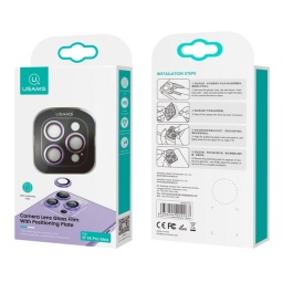 BH817   Vidrio Templado Cmara  Metal  Apple iPhone 14 Pro  Violeta  USAMS