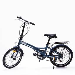 Bicicleta Plegable   Rodado 20  7 Velocidades  Azul Petrleo (BKE720B) Randers