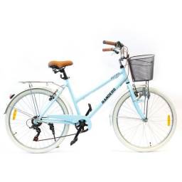 Bicicleta de Paseo CCanasto   Rodado 26  Aluminio  Celeste (BKE726C) Randers