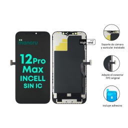 Display Apple iPhone 12 Pro Max SIN IC (Incell High End) Comp. Negro