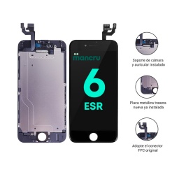 Display Apple iPhone 6 (ESR) Comp. Negro Generico