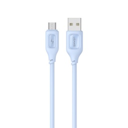 SJ620   Cable de Datos  USB A a Micro USB  Azul  USAMS