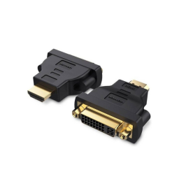 Adaptador HDMI a DVI   Bi-Direccional / Macho/Hembra / Negro  ECCB0  Vention
