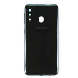Tapa de Batera Samsung A202 A20E   cLens de Cmara  Negro (sin garanta  sin devolucin)