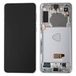 Display Samsung G996BS21 Plus 5G Comp. cMarco Plateado (GH82-27268C27267C)