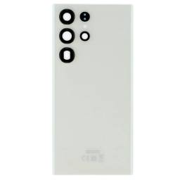 Tapa de Batera Samsung S918S23 Ultra 5G   cLens de Cmara  Blanco (sin garanta  sin devolucin)