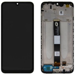 Display Xiaomi Redmi 9A/9C/9AT Comp. c/Marco Negro (M2006C3LG / M2006C3LVG / M2006C3MG / 220233L2C) Genrico