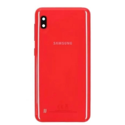 Tapa de Batera Samsung A105/A10 C/lens de Cmara   Rojo