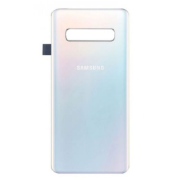 Tapa de Batera Samsung G973S10   cLens de Cmara  Blanco (sin garanta  sin devolucin)