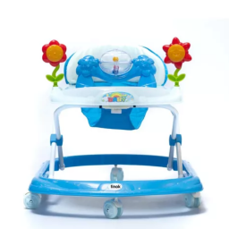 Andador Musical para Beb (3004)   Plegable  Celeste  Tinok