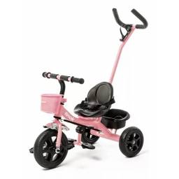 Triciclo con Gua Extrable y Canasto (1701)   Rosado  Tinok