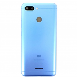 Tapa de Batera Xiaomi Redmi 6   CLens de cmara  Azul