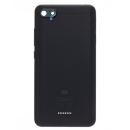 Tapa de Batera Xiaomi Redmi 6A   CLens de cmara  Negro