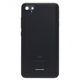 Tapa de Batera Xiaomi Redmi 6A   cLens de cmara  Negro (sin garanta  sin devolucin)