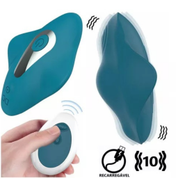 Huevo Vibrador Docoo con Control YS-BE052   Azul Adultos