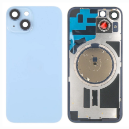 Tapa de Batera Apple iPhone 14 Plus   CLens de cmara Completa  Azul
