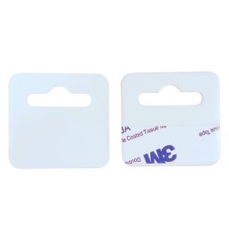 Lengueta Adhesiva para Colgar Cajas   Blanco