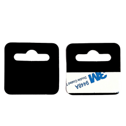 Lengueta Adhesiva para Colgar Cajas  Negro