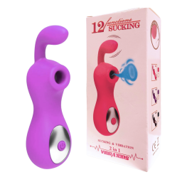 Succionador de Cltoris Vibrador   Violeta  YS-BE110 Adulto