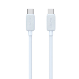 SJ696   Cable de Datos USB C a Tipo C  60W  2M  Celeste  USAMS