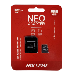 Tarjeta MicroSD 256GB  C/Adaptador SD   Hiksemi