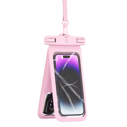 YD014   Funda a prueba de agua IP68  Rosado  USAMS