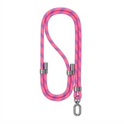 ZB316 Correa para Cuello Ajustable   8mm  160cm  Rosado/Violeta Fluorescente  USAMS