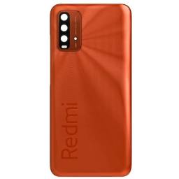 Tapa de Batera Xiaomi Redmi 9T   cLens de Cmara  Anaranjado (sin garanta  sin devolucin)