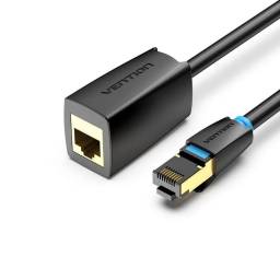 Extension de Cable de Red   Cat.8  SFTP  3M  Negro  IKHBI  Vention
