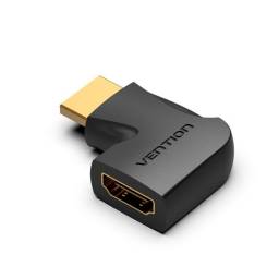 Adaptador HDMI   90/ Macho/Hembra Vertical / Flat / Negro  AIPB0  Vention