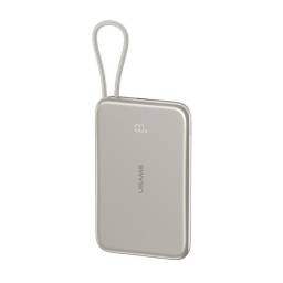 Power Bank Magntico Ultrafino   Cable Tipo C  5.000mAh  PD20W  Titanium  XJ Series  CD227 USAMS